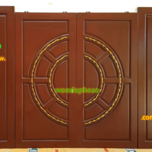 ประตูบานคู่ไม้สัก ประตูบ้านไม้สัก BB136.1 90-200,80-208 B+ C3