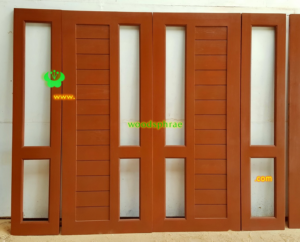 ประตูบานคู่ไม้สัก ประตูบ้านไม้สัก BB91.2 80-200 ,40-200 B+ C2