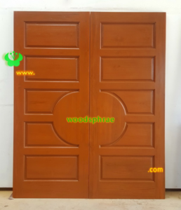 ประตูบานคู่ไม้สัก ประตูบ้านไม้สัก BB93.4   80-200  B+  C1