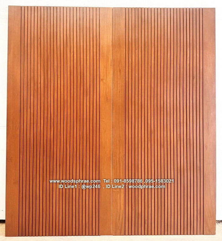 ประตูโมเดิร์นบานคู่