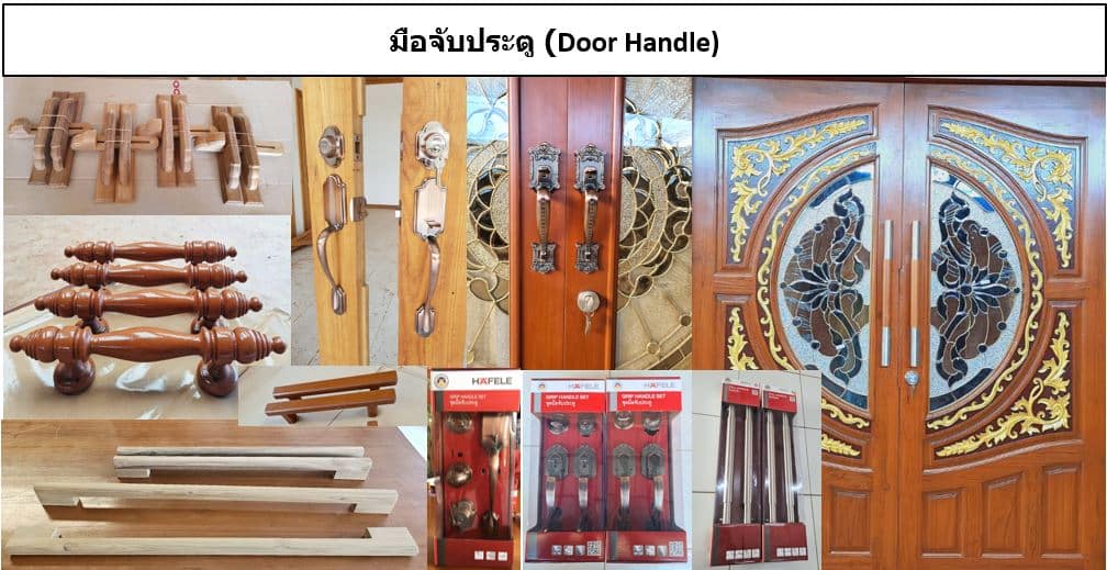 มือจับประตู