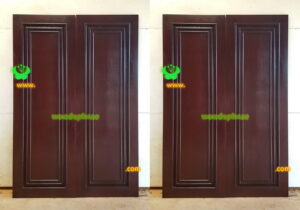 ประตูไม้สักบานคู่ BB188