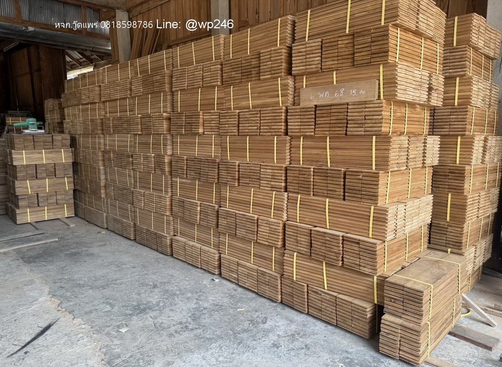 พื้นไม้ปาเก้ ไม้สัก