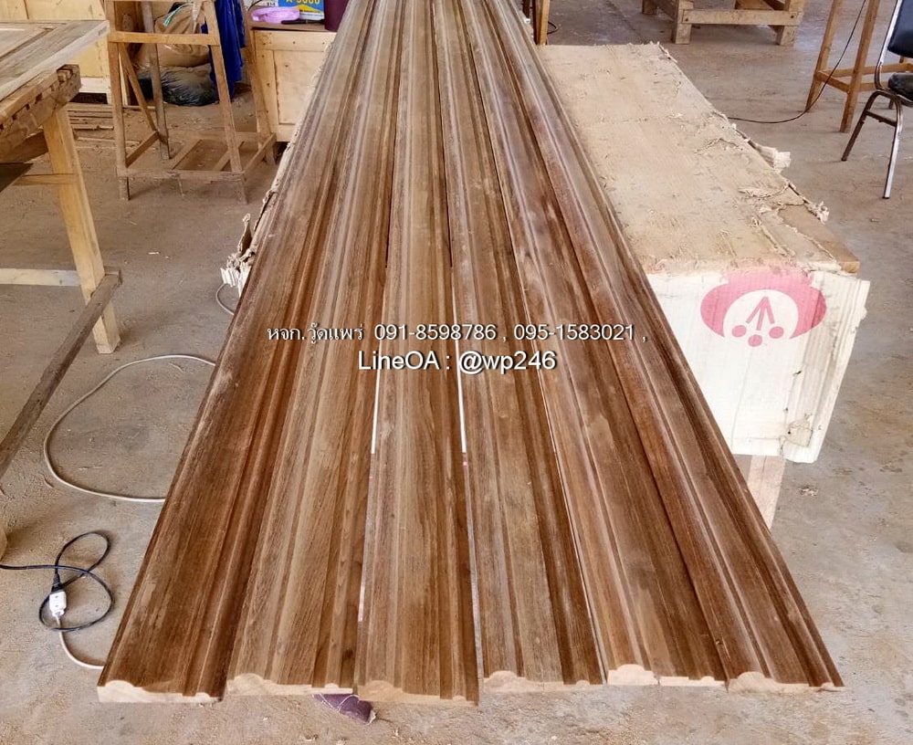 ไม้บัววงกบ ซับวงกบไม้สัก - Image 8