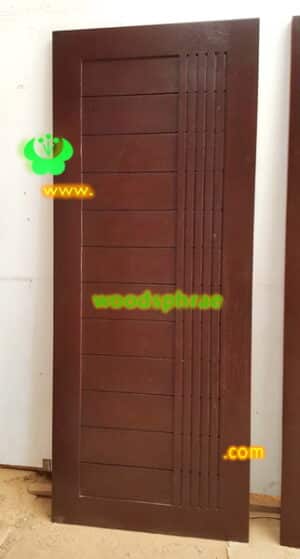 ประตูไม้สักโมเดิร์น B268