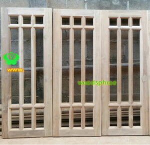 หน้าต่างไม้สัก BP27