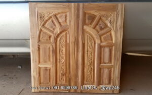 หน้าต่างไม้สัก BP37