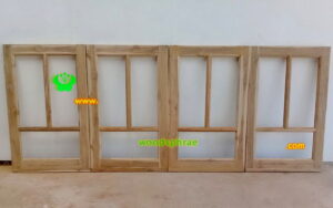 หน้าต่างไม้สัก BP39