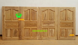 หน้าต่างไม้สัก BP46