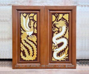 หน้าต่างไม้สัก BP51