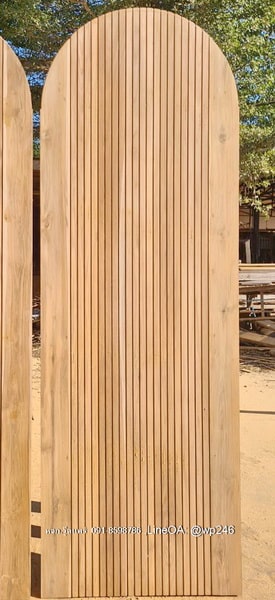 ประตูไม้สักโมเดิร์น B191