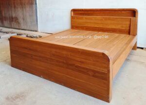 เตียงนอนไม้สัก F01