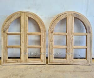 หน้าต่างไม้สัก BP52