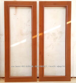 ประตูไม้สักบานเดี่ยว B317