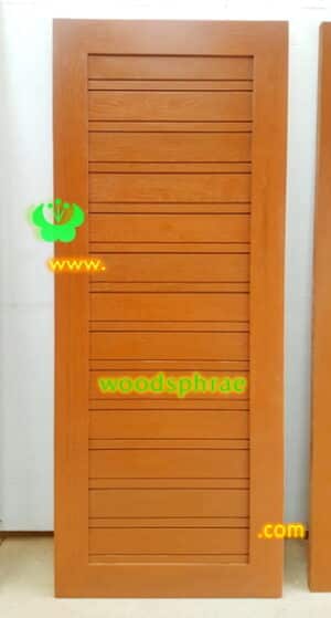 ประตูไม้สักบานเดี่ยว B115
