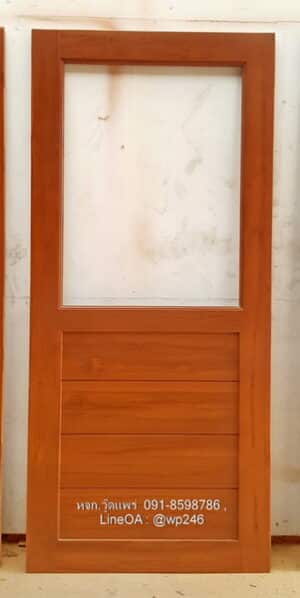 ประตูไม้สักบานเดี่ยว B116