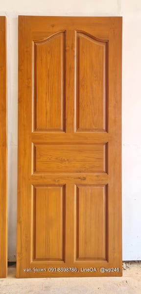 ประตูไม้สักบานเดี่ยว B103