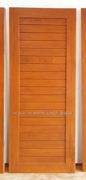 ประตูไม้สักโมเดิร์น B171